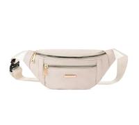 SHANBOYU Borsa a marsupio Bassa Della Bassa Di Fascie Unisex Elimina Bassa In Basso Della Veramento Pervalle Nasce Camba In Basse Indiut A Una Giovane Uomino Sport Speggi Facchi Facchi-Bianco