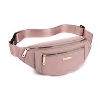 SHANBOYU Borsa a marsupio Bassa Della Bassa Di Fascie Unisex Elimina Bassa In Basso Della Veramento Pervalle Nasce Camba In Basse Indiut A Una Giovane Uomino Sport Speggi Facchi Facchi-Rosa