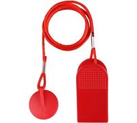 ShanBye Chiave Magnetica di Sicurezza per Magnete,Chiave di Sicurezza del Tapis Roulant Sicurezza a Chiave Universale per Tapis per la Maggior Parte dei Tapis Roulant Rosso 1,8 cm
