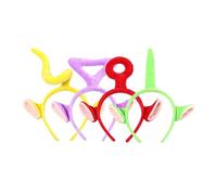 SHANDADDY Cartone animato Carino Teletubbies Styling Hair Hoop the Teletubbies Peluche Ragazze Fasce per Capelli Lavaggio Carino Viso Copricapo 3D Forcina Accessori per capelli