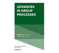 Shane R. Thye Advances in Group Processes (Copertina rigida)