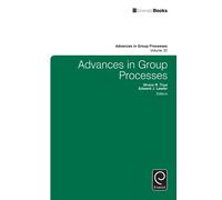 Shane R. Thye Advances in Group Processes (Copertina rigida)