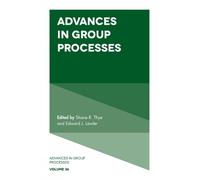 Shane R. Thye Advances in Group Processes (Copertina rigida)