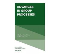Shane R. Thye Advances in Group Processes (Copertina rigida)