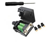 SHANFEILU DB9Breakout Connettore a cablaggio Saldatura terminale RS232Female Dado