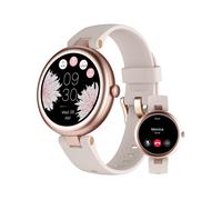 SHANG WING Smartwatch Donna Piccolo Rotondo Risposta Chiamate per Android iOS