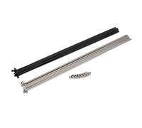 SHANGCHENG Stainless Steel Radius Knitting Needle, Customized Spoke, Black, Silver, Fit for Bicycle, Electric Bike Accessories, 12G, 13G, 14G (14G Black 5pcs)
