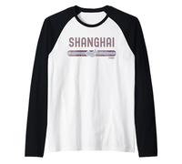 Shanghai China | Vacation Travel Maglia con Maniche Raglan
