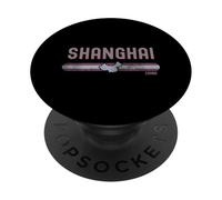 Shanghai China | vacation travel PopSockets PopGrip Adesivo