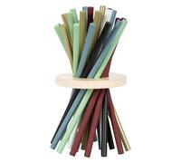 small foot Vertical Mikado "Gold Edition" made of wood, popular parlour game for