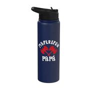 Shango Axe Orisha Goddess Xango Ifa Yoruba Religion Chango Stainless Steel Insulated Water Bottle
