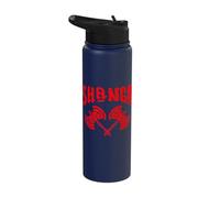 Shango Xango Ifa Orisha Dea Yoruba Religione Chango Stainless Steel Insulated Water Bottle