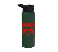 Shango Xango Ifa Orisha Dea Yoruba Religione Chango Stainless Steel Insulated Water Bottle