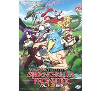 Shangri-La Frontier (VOL.1 - 25 End) ~ doppiaggio e sottotitolo inglese ~ DVD...