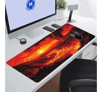 ShangShengzi Tappetino per Mouse Grande Paesaggio Fantastico Tappetino Mouse XXL Gaming 600x400x2 mm con Bordi Cuciti Migliora Precisione e Velocità Tappetino Scrivania Grande per Giochi e Ufficio