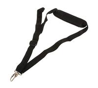 SHANGUP Tracolla regolabile con moschettone per decespugliatore, in nylon, regolabile, nero
