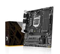 SHANGZHAOYUAN H97M PRO LGA 1150 - Scheda madre per Intel 4th/5th Gen Core i3 i5 i7/Pentium/Xeon (Micro ATX, 4*DDR3 Non-ECC, SATA3.0, USB3.0, NVME M.2, PCIE 3.0)