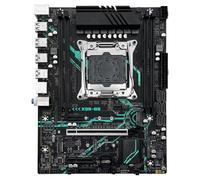 SHANGZHAOYUAN Scheda madre X99 B9 LGA 2011-3 Server per CPU Intel Xeon E5 V3 V4 e Core i7 Series, DDR4 Max 128 GB, NVME/NGFF M.2, Gigabit LAN, PCIe 3.0, STA 6 Gbps, USB 3.0, M-ATX