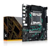 SHANGZHAOYUAN Scheda madre X99 B9 LGA 2011-V3 Server per CPU Intel Xeon E5 V3 V4 e Core serie i7, DDR4 Max 128 GB, NVME/NGFF M.2, Gigabit LAN, PCIe 3.0, STA 6 Gbps, USB 3.0, M-ATX