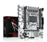 SHANGZHAOYUAN X99 LGA 2011-3 - Scheda madre Micro ATX Server per processori Intel Xeon serie V3 V4 (DDR4 Max 128 GB, PCIe 3.0, NVME/NGFF M.2, Gigabit LAN, SATA 3.0, USB 3.0), X99 PR9-A