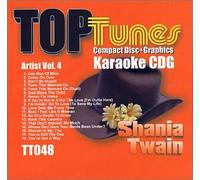 Shania Twain - Top Tunes Karaoke CDG Shania Twain Artist Vol.4 TT-048 (US Import)