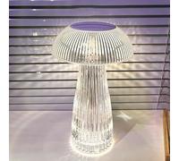 SHANJIA Crystal lamp,Crystal Diamond Table Lamp,Bedside Lamps with Touching Control 3-Color Changing Touch Control Bedside Lamp USB Cable Bedside Lamp (C)