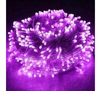 SHANJIA Fairy Lights,30M 300LED 8 Modalità Luci di Natale a LED Luci a Stringa di LED Luci Scintillanti di Fata Luci di Stringa di Albero Luci di Stringa di Fata di Natale Natale Decorati (Viola)