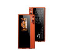 SHANLING Amplificatore portatile per cuffie UA6 II, il primo 8 × CS43131 Dongle USB DAC AMP, 133dB SNR, supporta 768kHz/32bit e DSD512, uscita bilanciata 365mW@32Ω, jack da 3,5 mm+4,4 mm, arancione