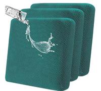 SHANNA Copricuscino Elasticizzato Antiscivolo Per Divano: Set Di 3 Moderne Fodere Per Cuscini Da Divano, Impermeabili, Fodere Super Morbide Per Cuscini Da Giardino, Adatte Per Animali (Verde Scuro)