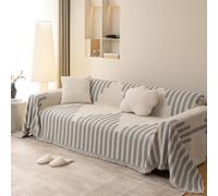 SHANNA Copridivano 2 3 4 Posti Mobili Protector, Ciniglia Copri Divano Antigraffio Gatto, Copridivani Lato AB disponibile, Pesante Inverno Copri Divani, Fodera Divano Antimacchia Lavabile Antiscivolo