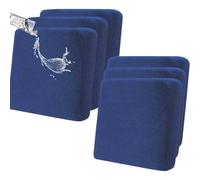 SHANNA Copridivano Elasticizzato Antiscivolo Per Cuscino: Set Di 6 Federe Per Cuscini Da Esterno, Copridivano Magico, Protezione Mobili Amica Degli Animali Più Recente, Adatta Per Divani (Blu Navy)