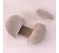 SHANNA Cuscino Gravidanza per Dormire, Cuscino allattamento e Gravidanza, NUOVO Cuscino Comfort Regolabile per Tutto Il Corpo, Maternità e Cuscino Supporto, Fodera Rimovibile e Lavabile (Caqui)