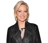 Shannon Bream (Leather Jacket) Half Body Buddy Cutout