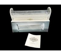 Shannon Cristallo By Godinger 24% Piombo Harmony Design 9 " Cracker Vassoio