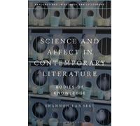 Shannon Lambert Science and Affect in Contemporary Literature (Copertina rigida)