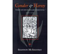 Shannon McSheffrey Gender and Heresy (Tascabile) Middle Ages Series