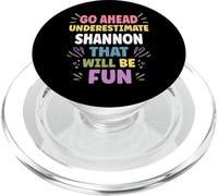 SHANNON Personalized Women's Gift Custom SHANNON PopSockets PopGrip per MagSafe