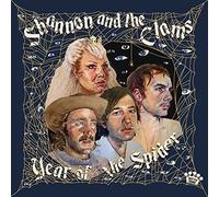SHANNON THE CLAMS - YEAR OF THE SPIDER METALLIC GOLD WEB - Vinyl - E1111z