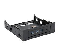 Shanrya Adattatore USB per Pannello Frontale, Accessori per Computer 5 Gbps velocità di Trasmissione Interfacce Esterne di Tipo C per Case del Computer