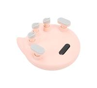 Shanrya Allenatore per dita per pianoforte, attrezzo ginnico per le dita rosa per la correzione della postura