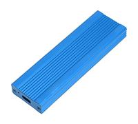 Shanrya Alloggiamento M.2, Design Ultra Sottile Alloggiamento SSD Doppio Protocollo USB 3.1 Plug And Play Indicatore LED per 2280 Mm (#4)