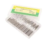 Shanrya Cinturino con Asta a Molla Spessore 1,0 Mm Professionale 8-27 Mm Doppia estremità Perno di Collegamento Cinturino in Acciaio Inossidabile Durevole per 300 Pezzi