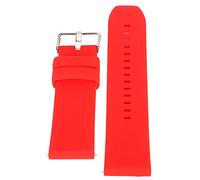 Shanrya Cinturino in Silicone, Cinturino Intelligente Elastico di Ricambio per Uomo Donna per la Corsa (Rosso)