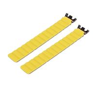 Shanrya Cinturino per Orologio Intelligente di Ricambio, Cinturino per Orologio Traspirante Dal Design Grazioso, Comodo per Mi Band 8 8 NFC (Grigio Giallo)