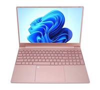 Shanrya Computer Portatile da 15,6 Pollice Processore Multi-Interfacce N5095 per Notebook Quad Core con Tastiera Digitale per Intrattenimento (16+256G Spina UE)