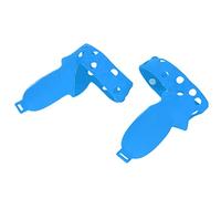 Shanrya Cover Protettiva per Joystick VR, Cover Protettiva antisudore in Silicone Antiscivolo per Controller VR Comoda Lavabile con Cinturino per 2(Blu)