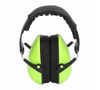 Shanrya Cuffie per Bambini, Cuffie Antirumore Portatili Insonorizzate con Custodia per Ambienti Rumorosi (GREEN)