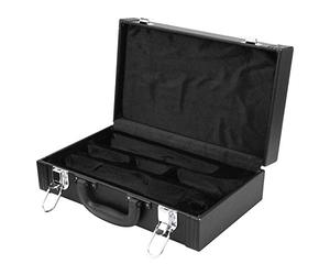 Shanrya Custodia per clarinetto, Strumento Musicale dal Design Professionale Comodo da Usare per la casa per clarinetto per Musicista