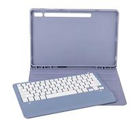 Shanrya Custodia per Tastiera Touchpad, Controlli Multigesto Viola Custodia per Tastiera per Tablet Protezione Totale per Riunioni (Senza touchpad)