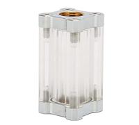 Shanrya Filtro del Liquido di Raffreddamento in, Filtrazione Precisa Filtro di Raffreddamento Ad Acqua per PC Filtro a Lato Singolo da 40 Mesh per Computer per PC (#1)